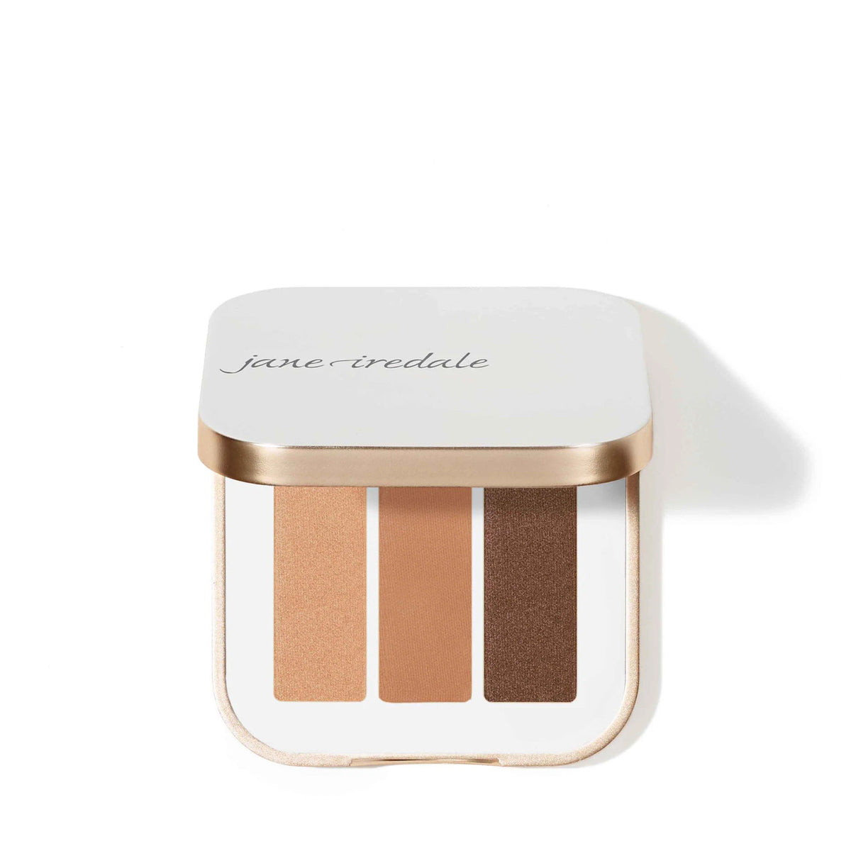 Jane Iredale PurePressed® Eye Shadow Triple 0.06 oz - SkinElite - Honeysuckle