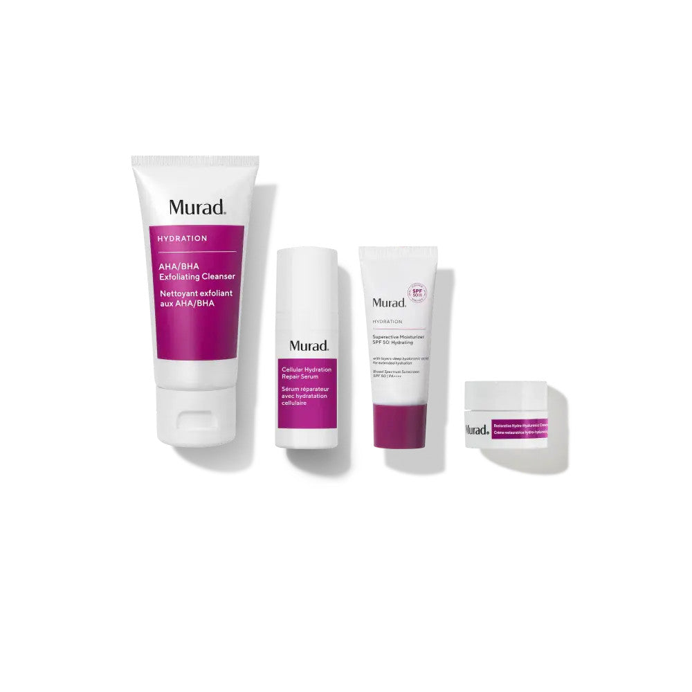 Murad Dewy Skin Hydration Discovery Kit products