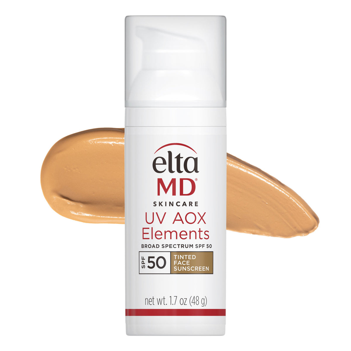 EltaMD UV AOX Elements Broad-Spectrum SPF 50 Tinted 1.7 fl oz - SkinElite