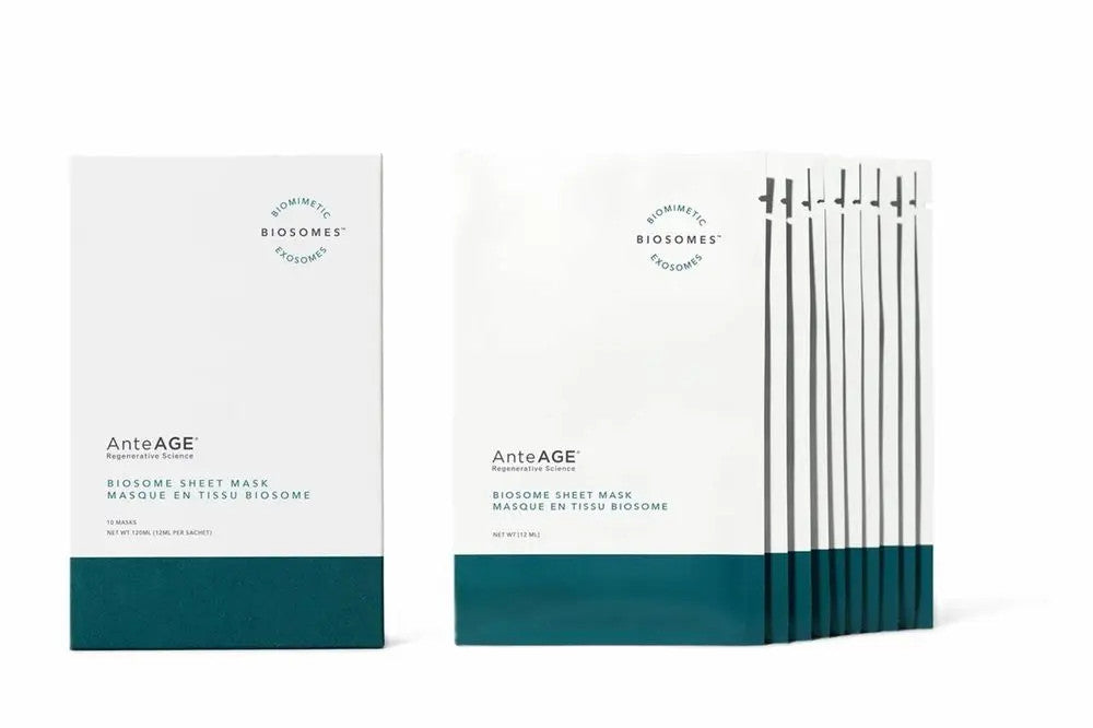 AnteAGE Biosome Sheet Mask - 10 masks available at Skin Elite