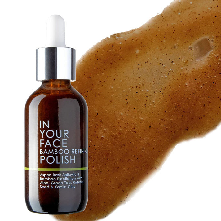 In Your Face Skincare Bamboo Refining Polish 2 oz - SkinElite - formulation