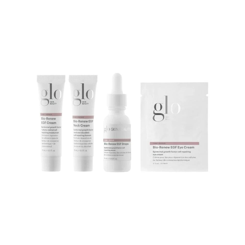 Glo Skin Beauty Bio-Renew EGF Collection Mini Set on White BG