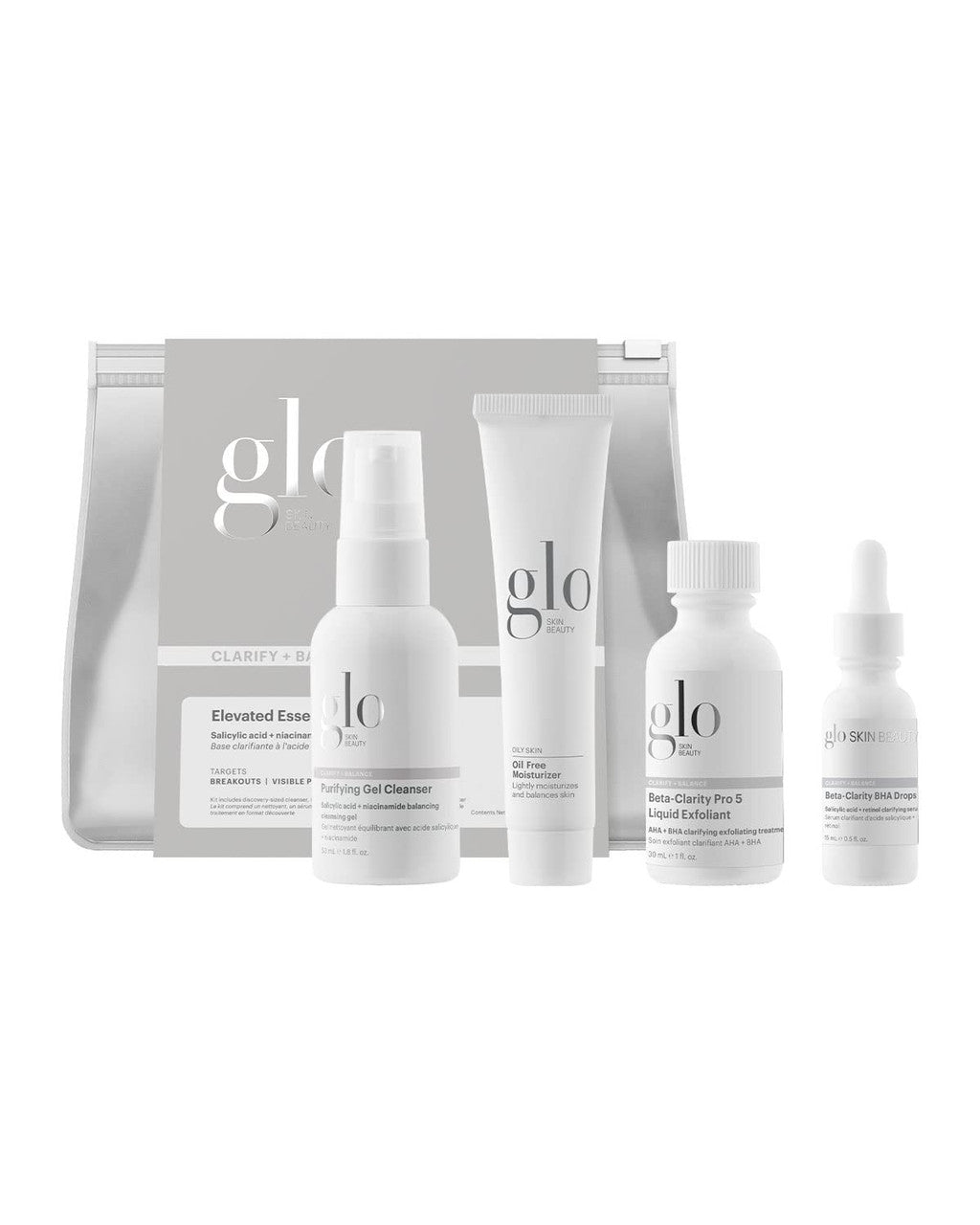 Clarify + Balance Travel Set white BG