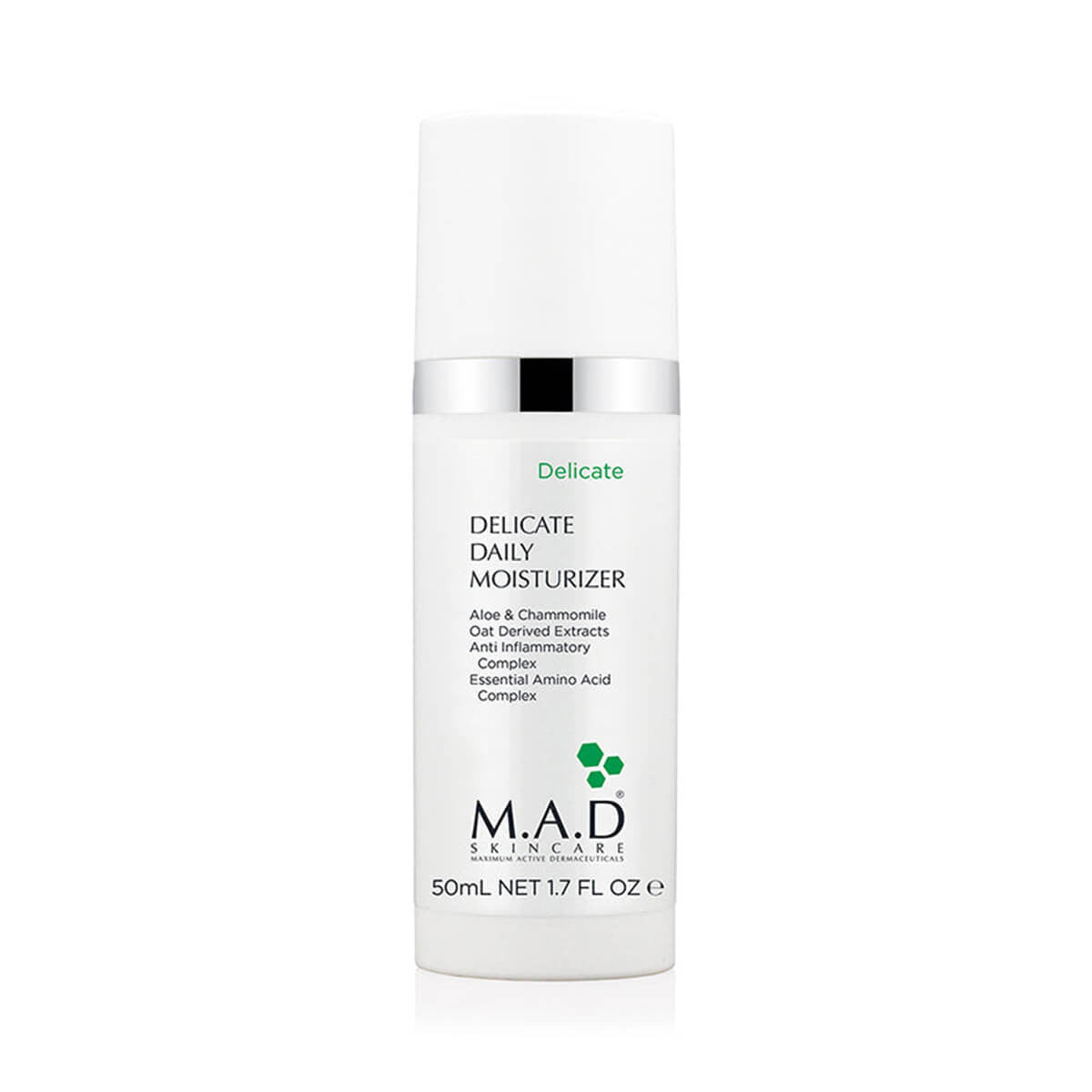 M.A.D Skincare Delicate Daily Moisturizer 1.7 fl oz - Skin Elite