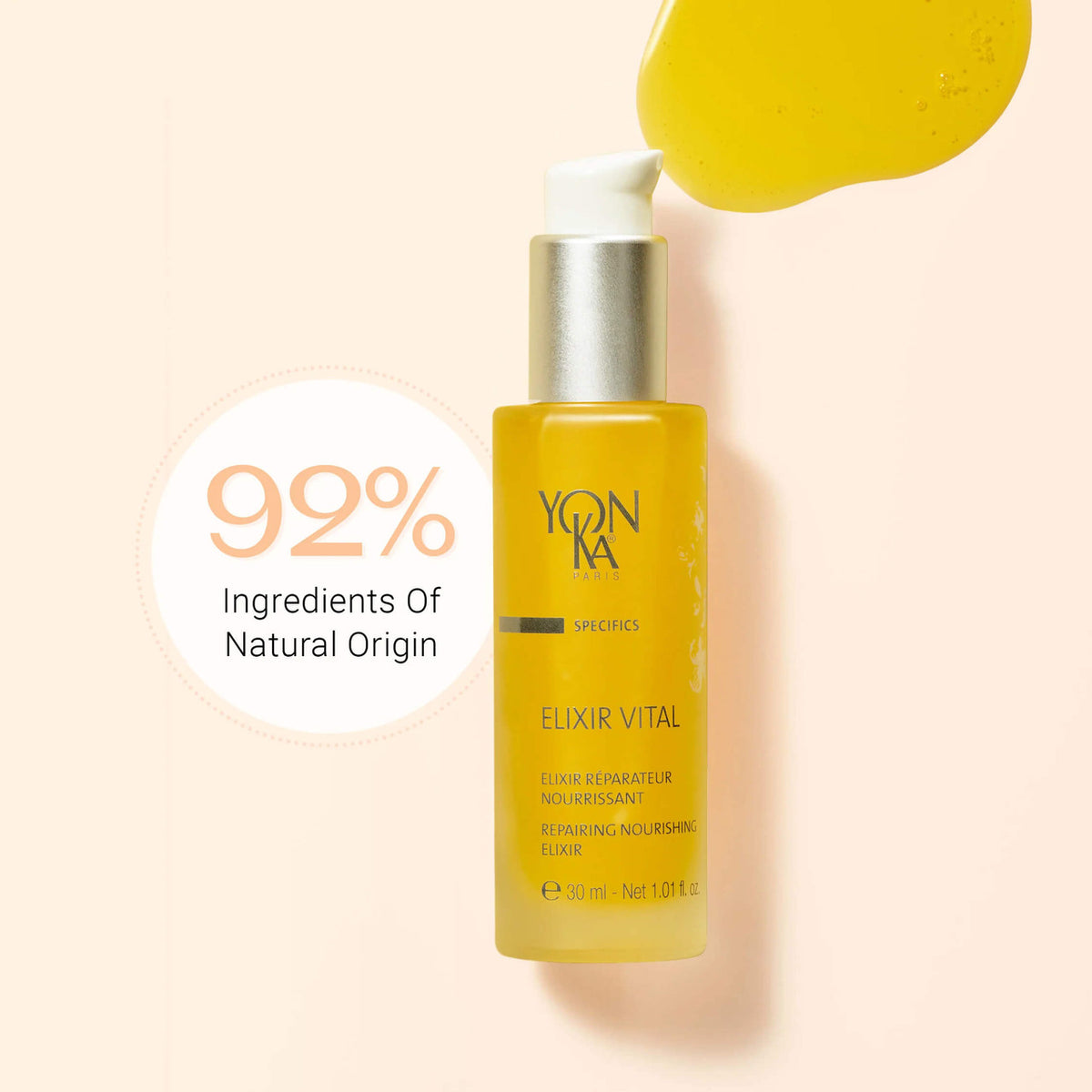 Yon-Ka Paris Elixir Vital 1.01 fl oz - Skin Elite - texture & clinical results