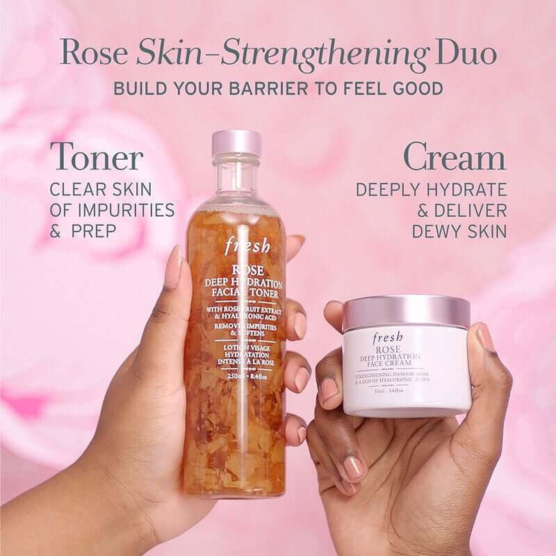 Fresh Rose Deep Hydration Facial Toner - SkinElite - Rose Duo