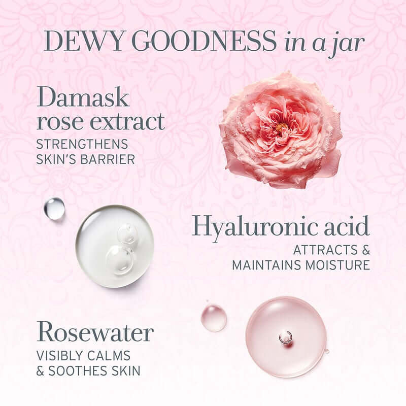 Fresh Rose Deep Hydration Face Cream - SkinElite - ingredients