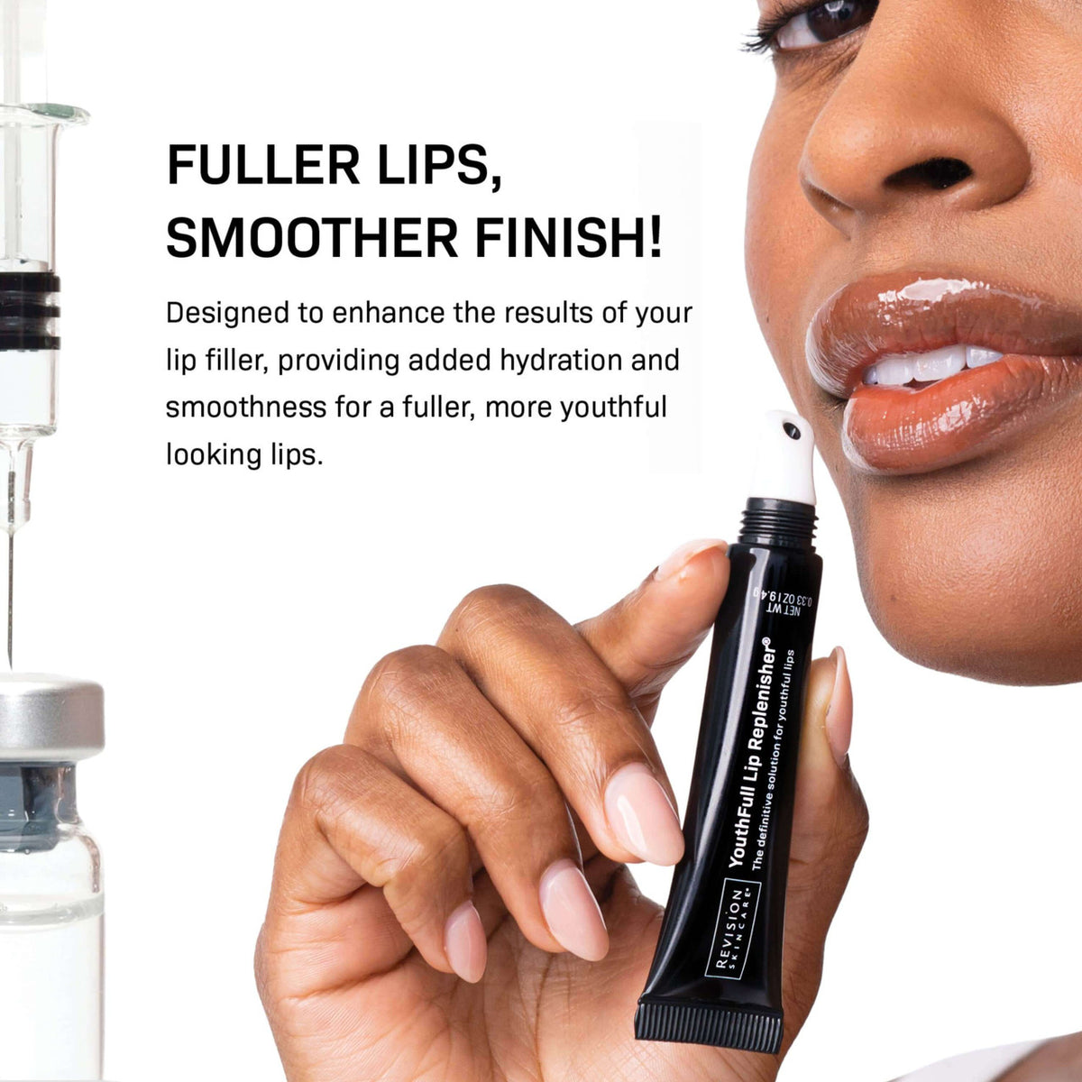 Revision Injection Perfection Regimen - Travel Size Set of 3 - SkinElite - lip replenisher benefits 2