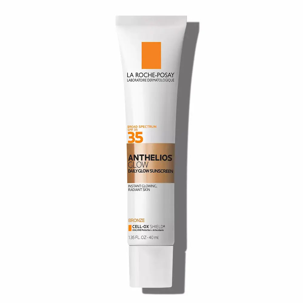 La Roche-Posay Anthelios Glow Face Sunscreen SPF 35 Bronze 1.35 oz available at Skin Elite