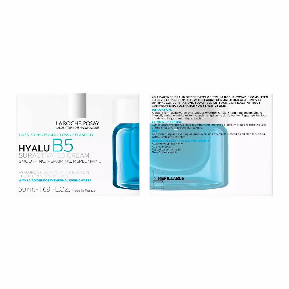 La Roche-Posay Hyalu B5 Suractivated Cream with Hyaluronic Acid 1.69 oz box
