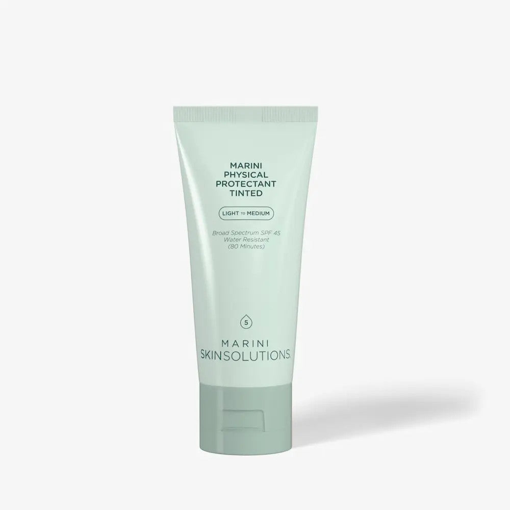 Marini Physical Protectant Tinted Light Medium available at Skin Elite