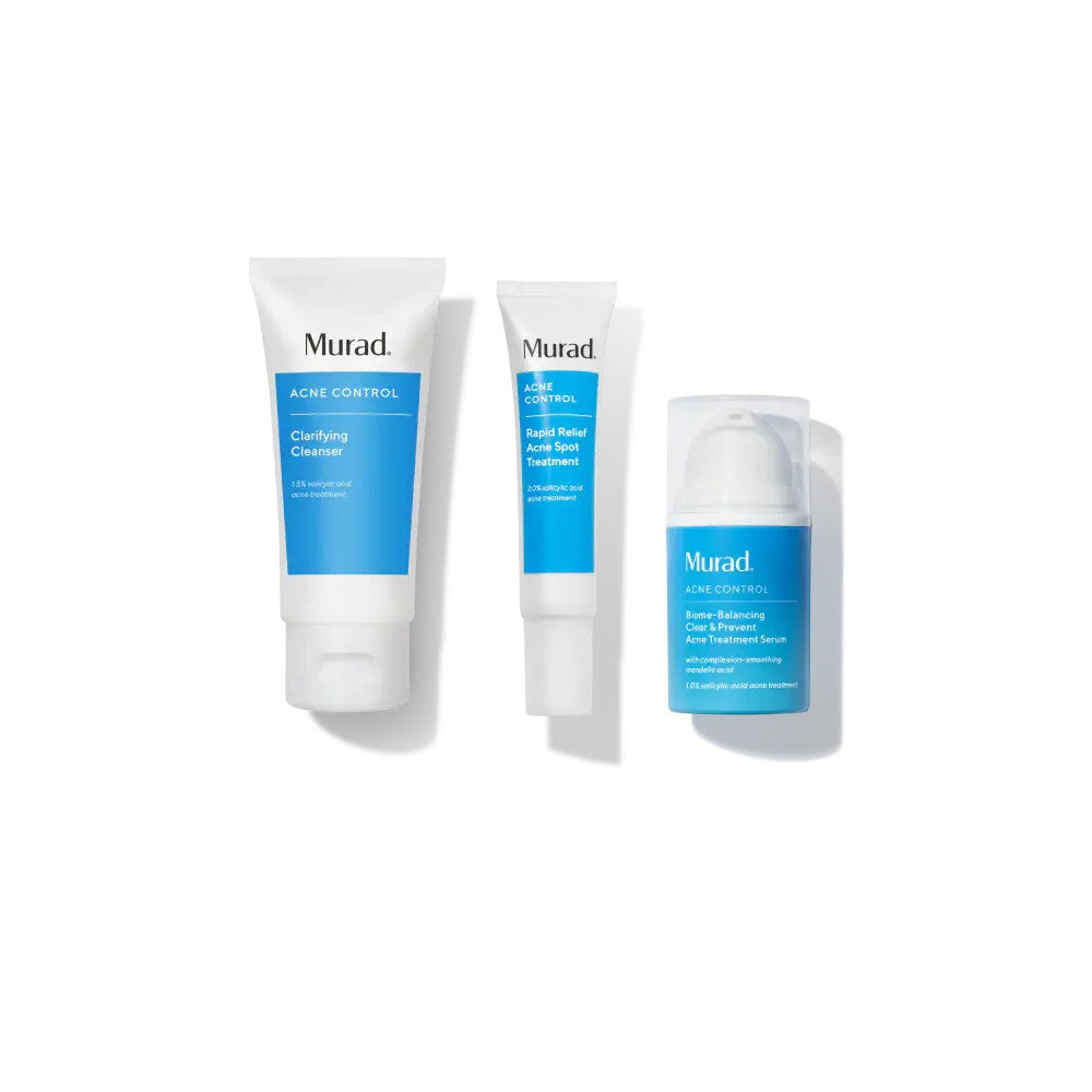 Murad Clear Skin Acne Discovery kit products