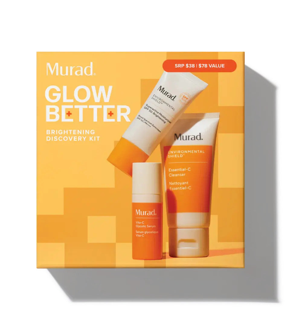 Murad Glow Better Brightening Discovery Kit available at Skin Elite