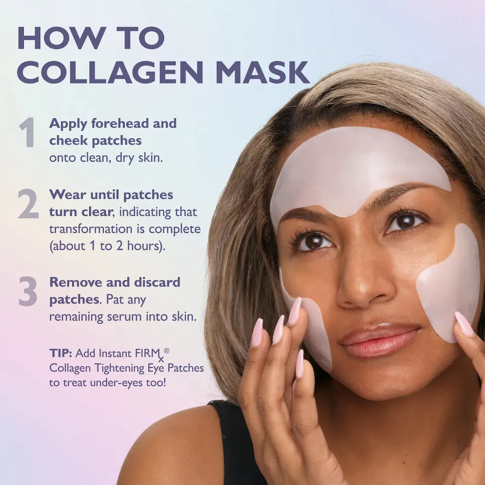 Peter Thomas Roth Instant FIRMx® Collagen Tightening Face Patches 12 Patches how to