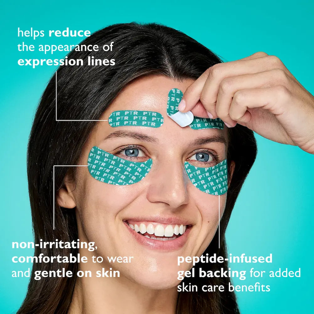 Peter Thomas Roth Peptide Skinjection Peptide Infused Face + Eye Tape benefits