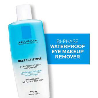 La Roche-Posay Respectissime Eye Makeup Remover 4.23 fl oz - SkinElite Bi-phase