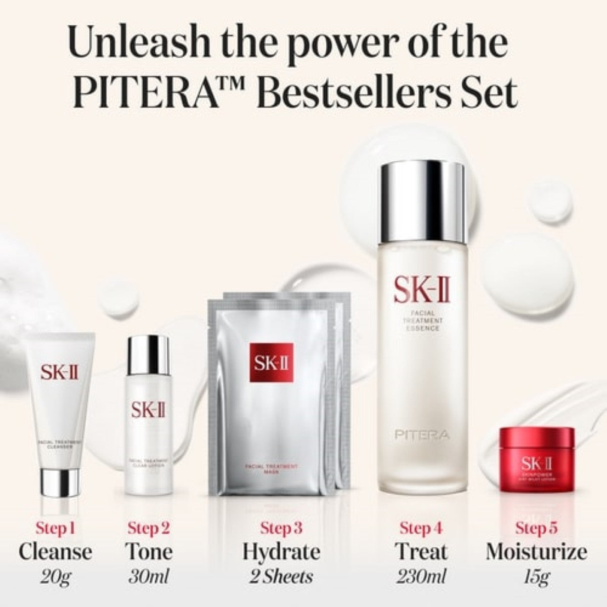 SK-II PITERA™ Limited Edition Bestsellers Set - SkinElite - routine