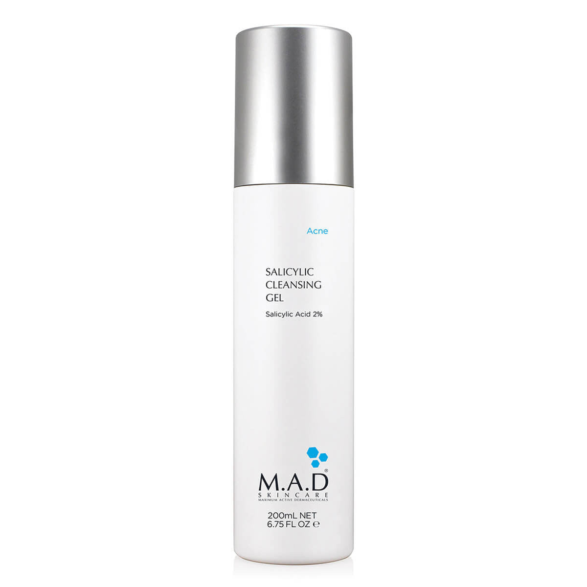 M.A.D Skincare Salicylic Cleansing Gel 6.75 fl oz - Skin Elite