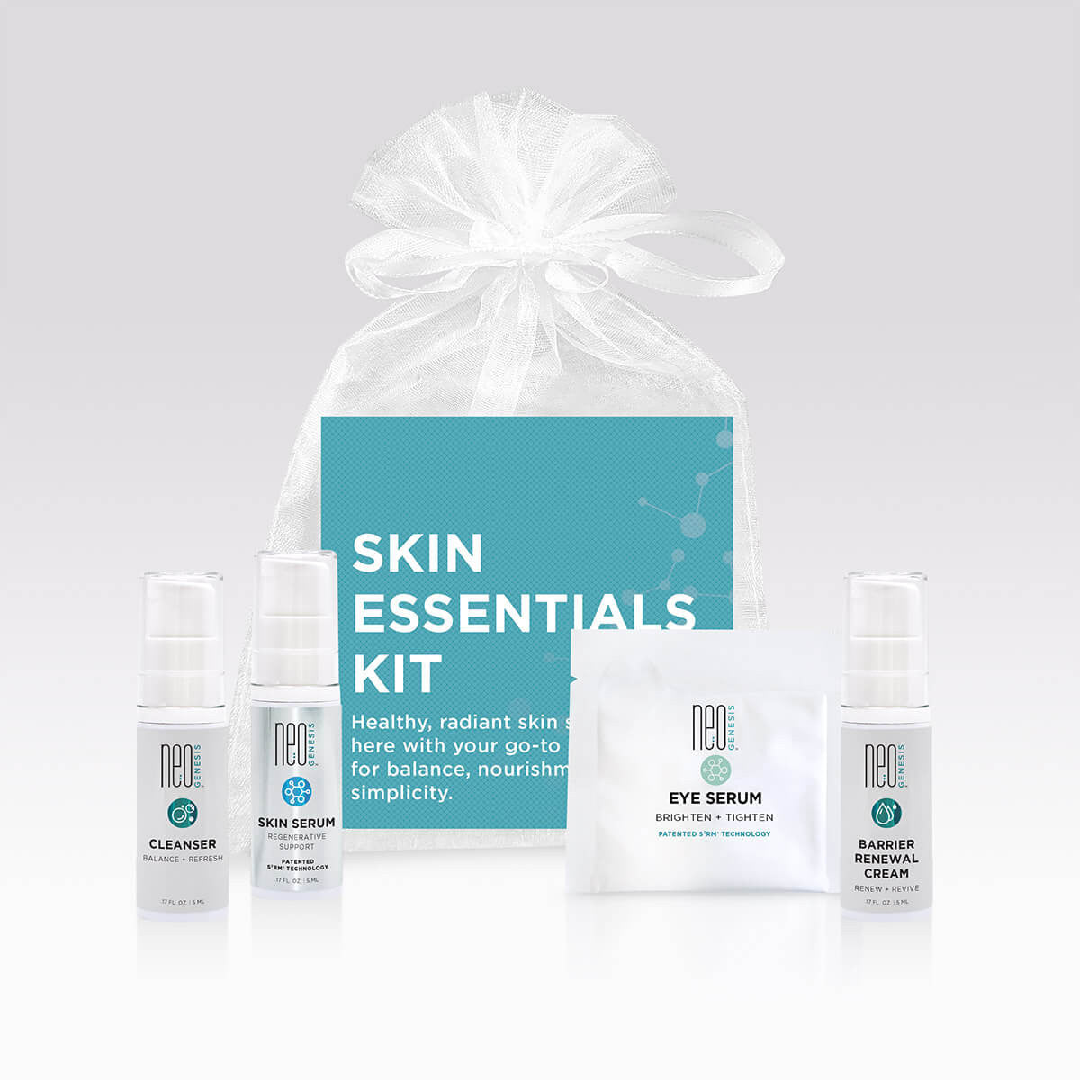NeoGenesis Skin Essentials Travel Size Kit - Skin Elite