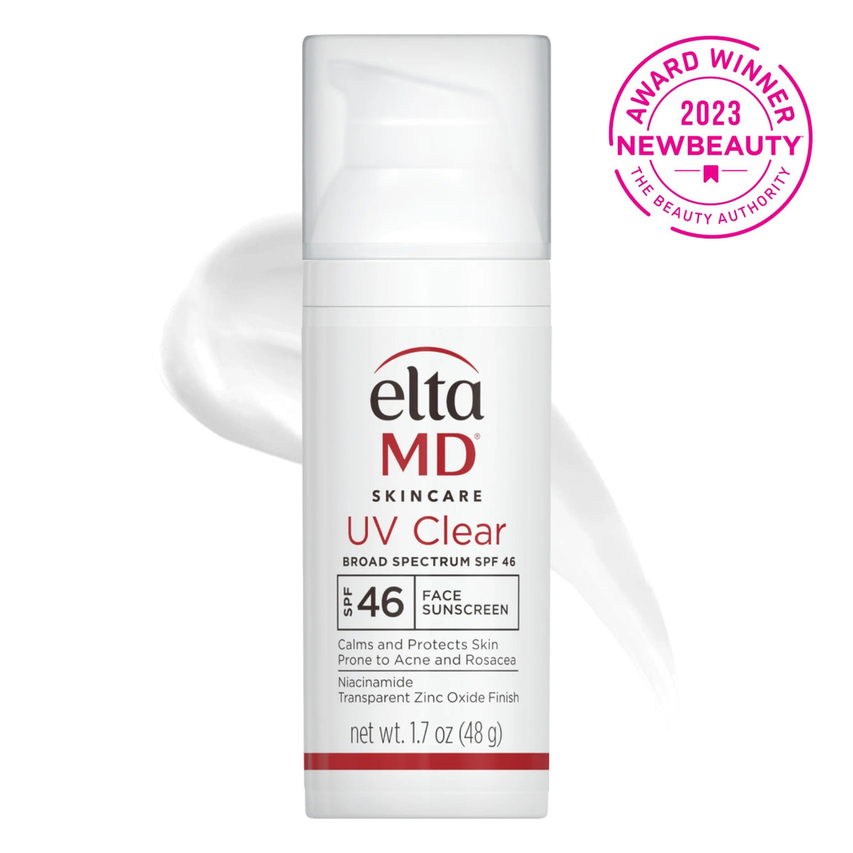 EltaMD UV Clear Sunscreen SPF 46 Untinted - SkinElite - award spf