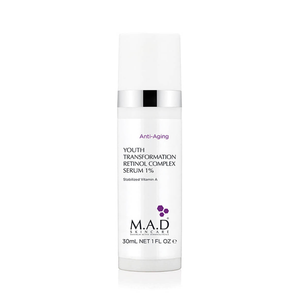 M.A.D Skincare Youth Transformation Retinol Complex Serum 1% 1 fl oz - Skin Elite