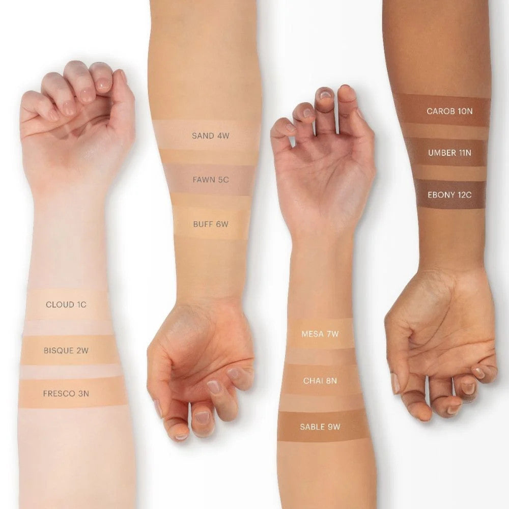 Glo Skin Beauty HD Mineral Foundation Stick Arm Swatches