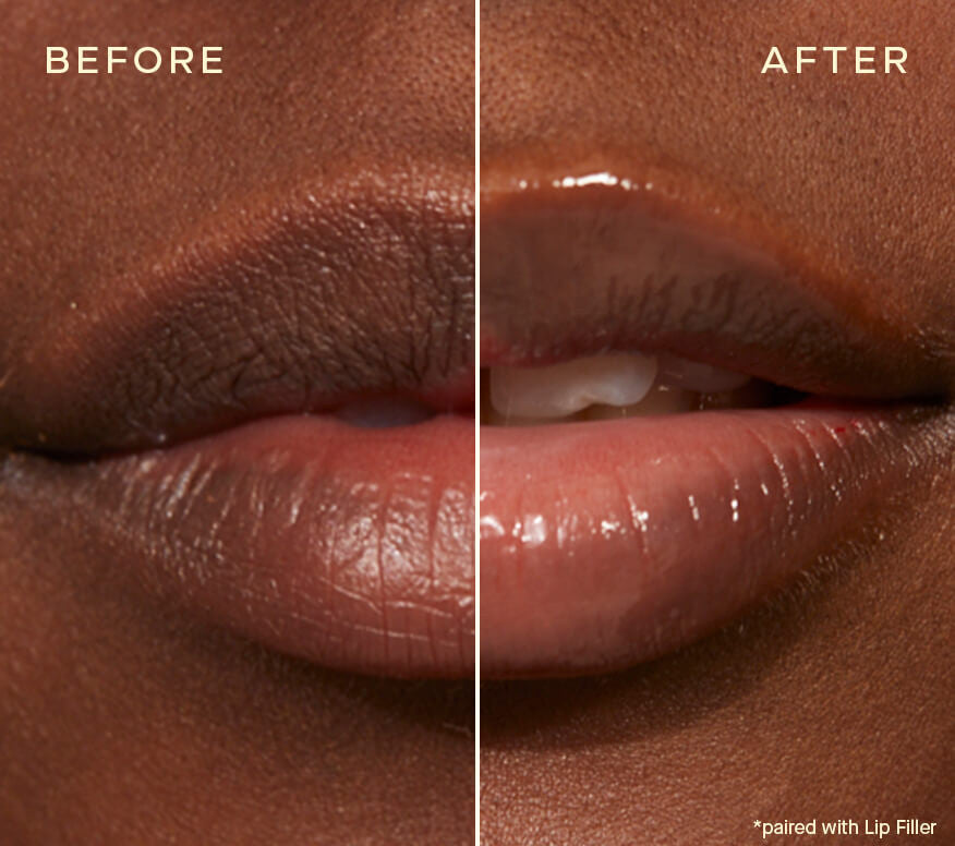 Ourself Mini Lip Conditioner with Vitamin E 0.10 fl oz - SkinElite - before and after 1