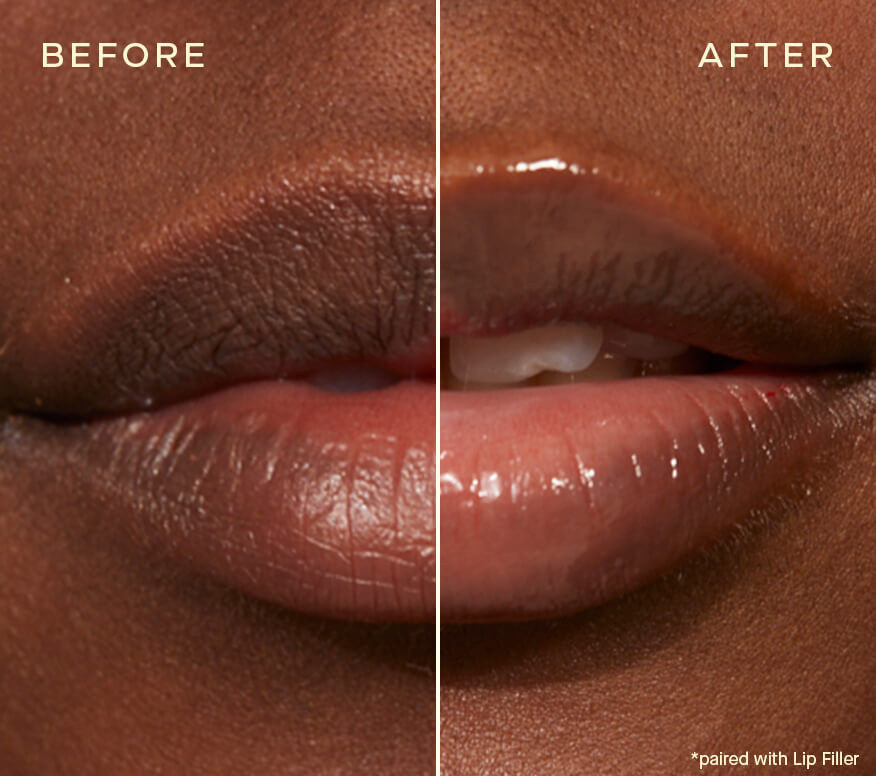 Ourself Lip Conditioner with Vitamin E 0.19 fl oz - Clear - SkinElite - before and after 1