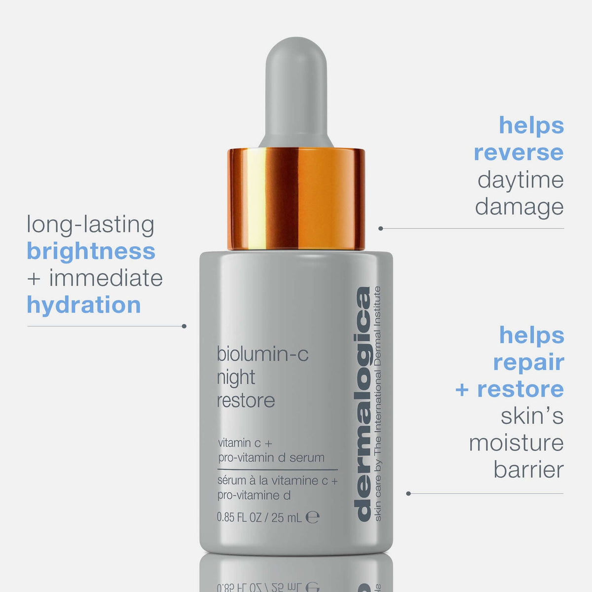 Dermalogica BioLumin-C Night Restore Serum | Skin Elite - benefits