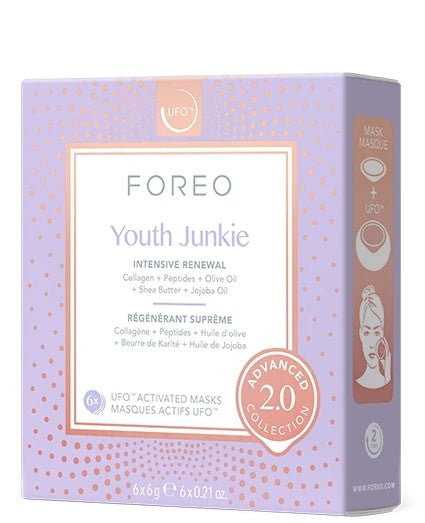 FOREO Youth Junkie UFO mask (6 masks) - SkinElite