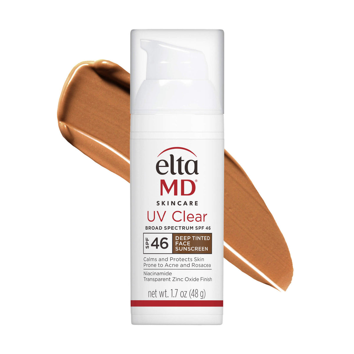 EltaMD UV Clear Deep Tinted Broad-Spectrum SPF 46 - 1.7 fl oz - SkinElite