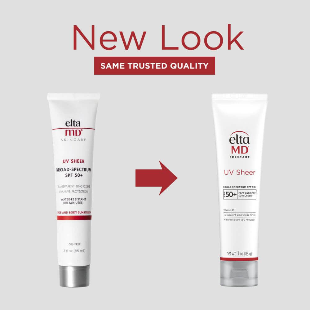 EltaMD UV Sheer Sunscreen Broad Spectrum SPF 50+ 1.7 fl oz - Skin Elite - new look