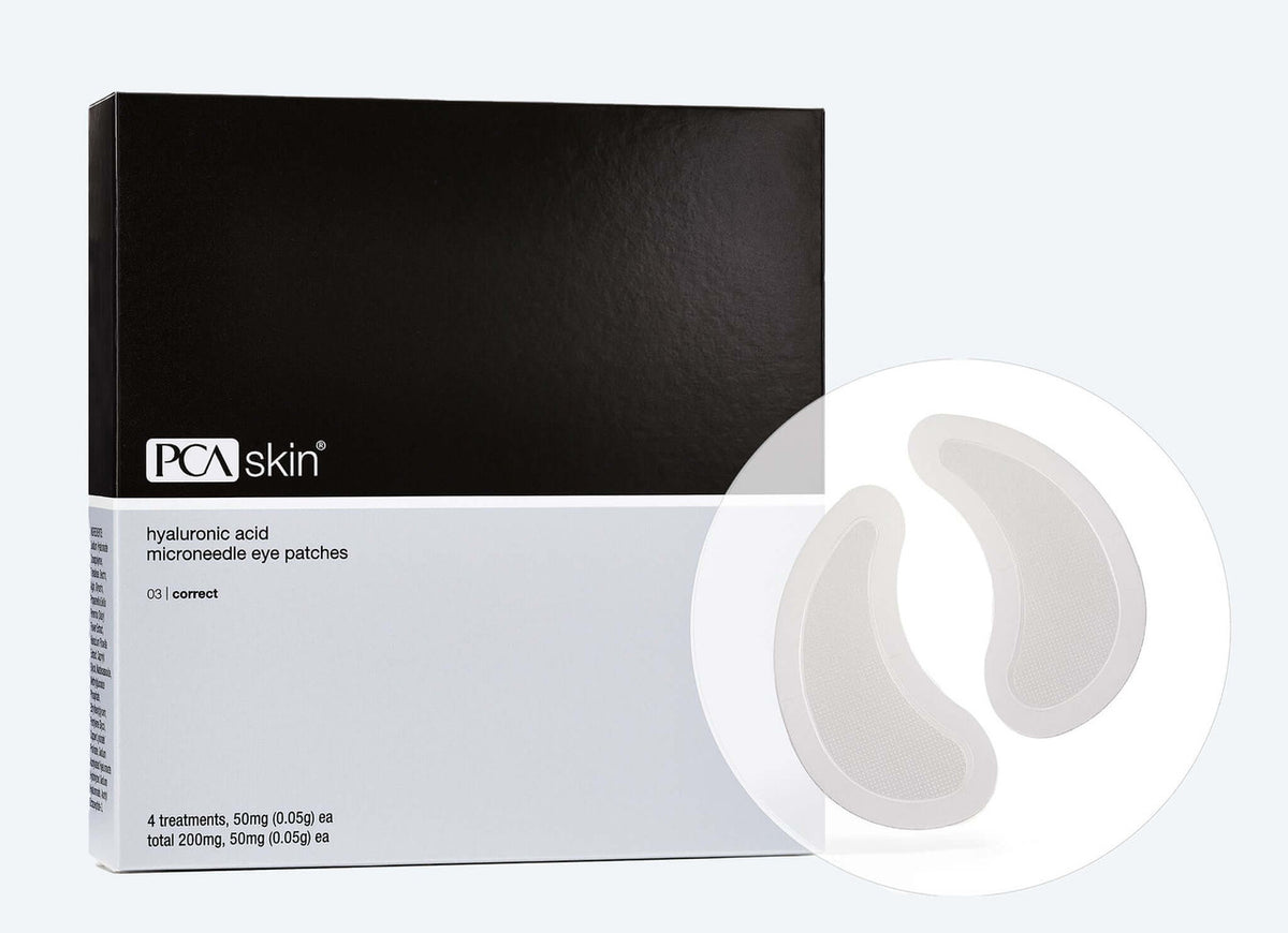 PCA Skin HA Microneedle Eye Patches - set of 4 - SkinElite