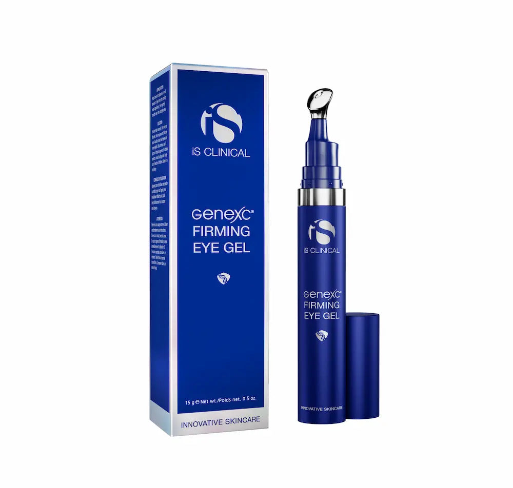 iS Clinical GeneXC Firming Eye Gel 0.5 oz with box