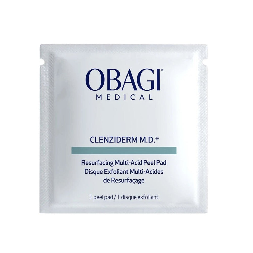 Obagi CLENZIDERM M.D. Resurfacing Multi-Acid Peel Pads - 30 Pads