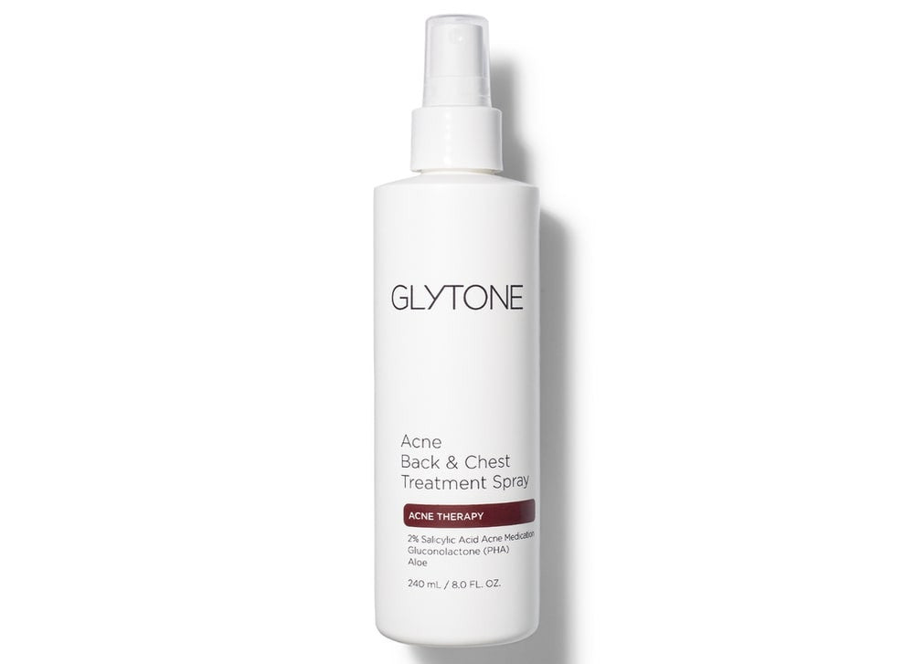 Glytone Acne Back & Chest Treatment Spray 8 fl oz - SkinElite