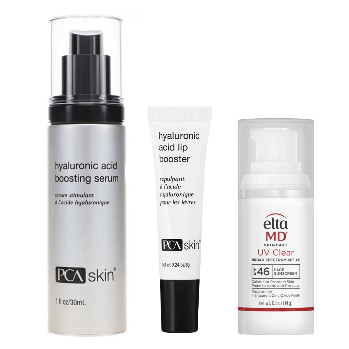 Hydrate and Protect Discovery Set with EltaMD and PCA Skin