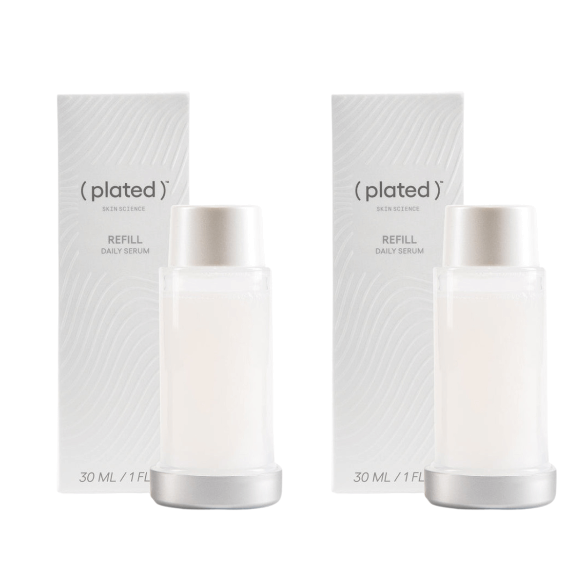 (plated ) Skin Science DAILY Serum Refill Duo