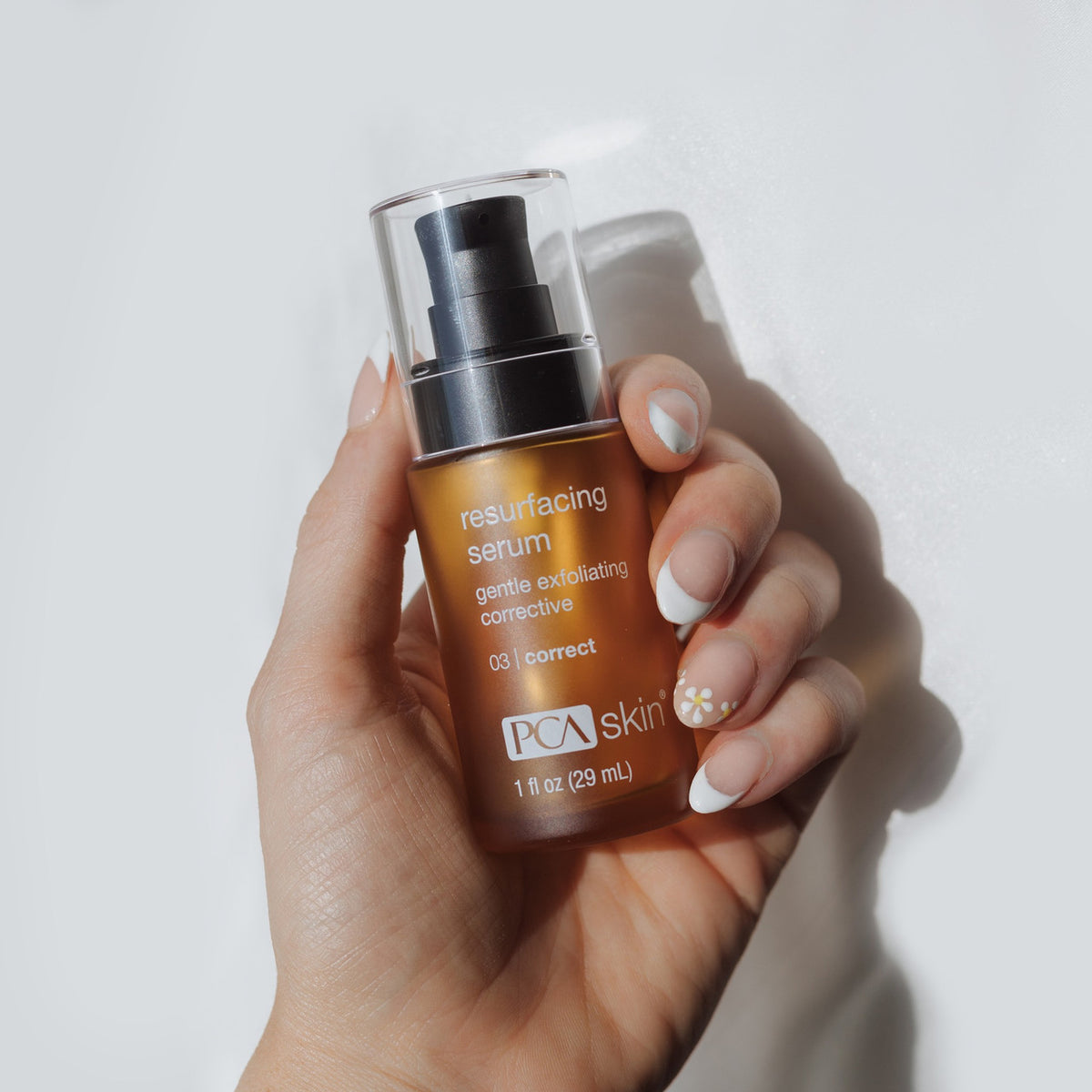 PCA Skin Resurfacing Serum In Hand