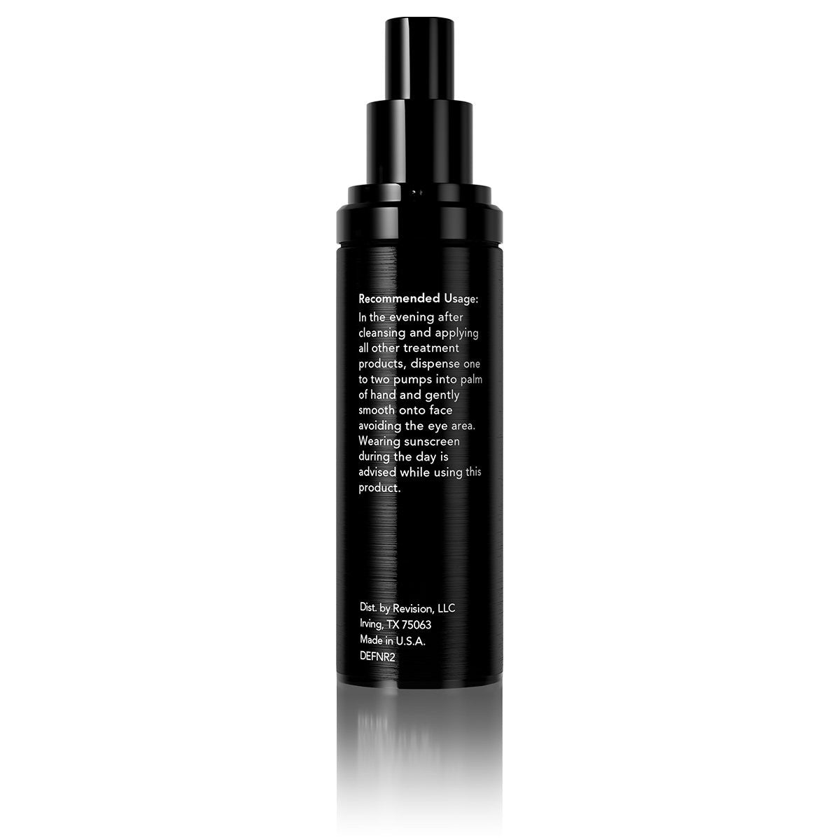 Revision DEJ Night face cream 1.7 oz. back