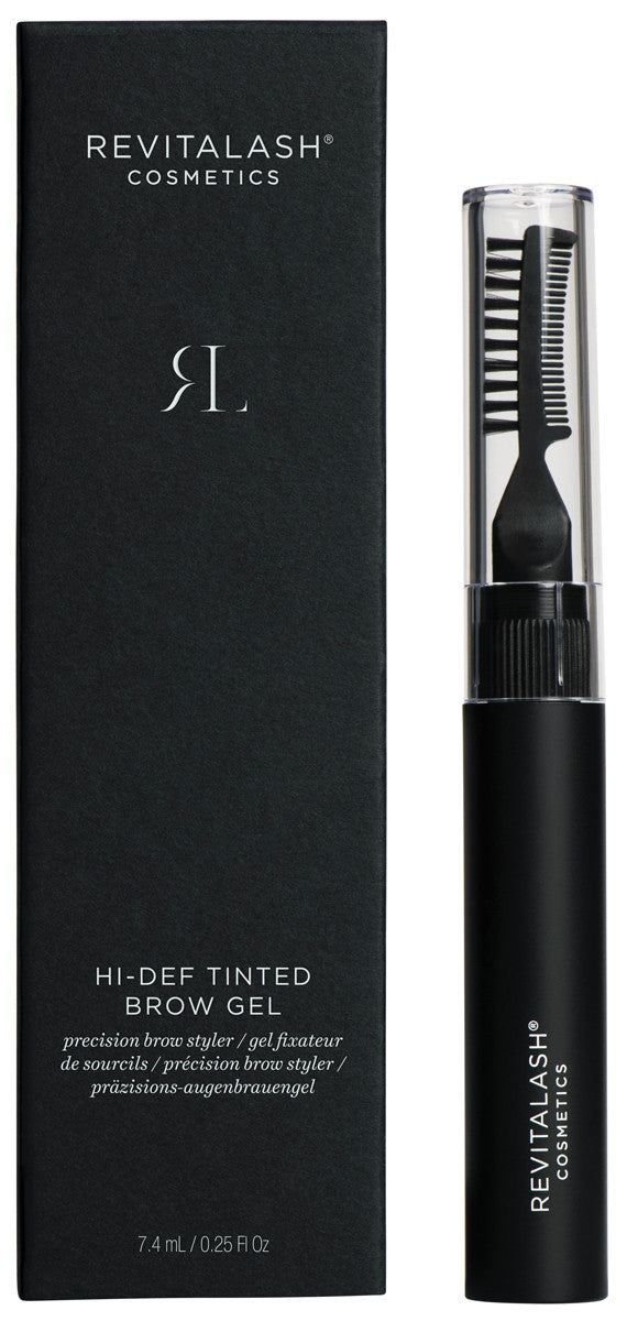 Revitalash Hi-Def Brow Gel Soft Brown 7.4mL with box