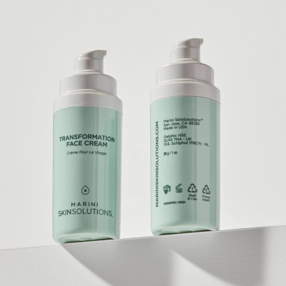 Jan Marini SkinSolutions Transformation Face Cream 1 fl. oz - SkinElite - Front and Back of Bottle