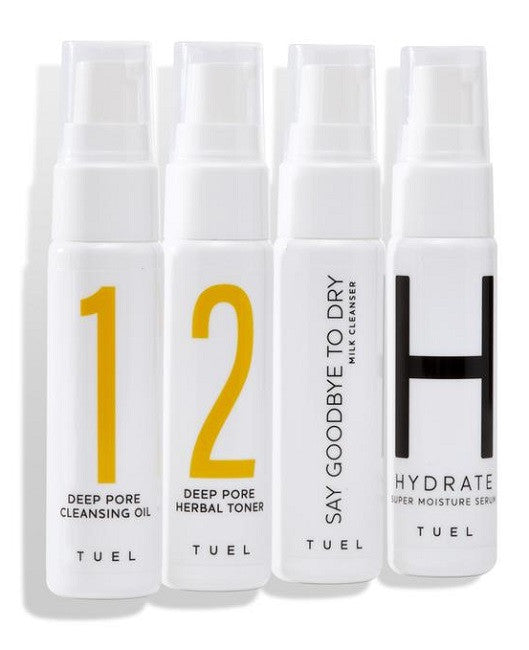Tuel Moisture Travel Pack Mini Set 4 x 1.0 fl oz.
